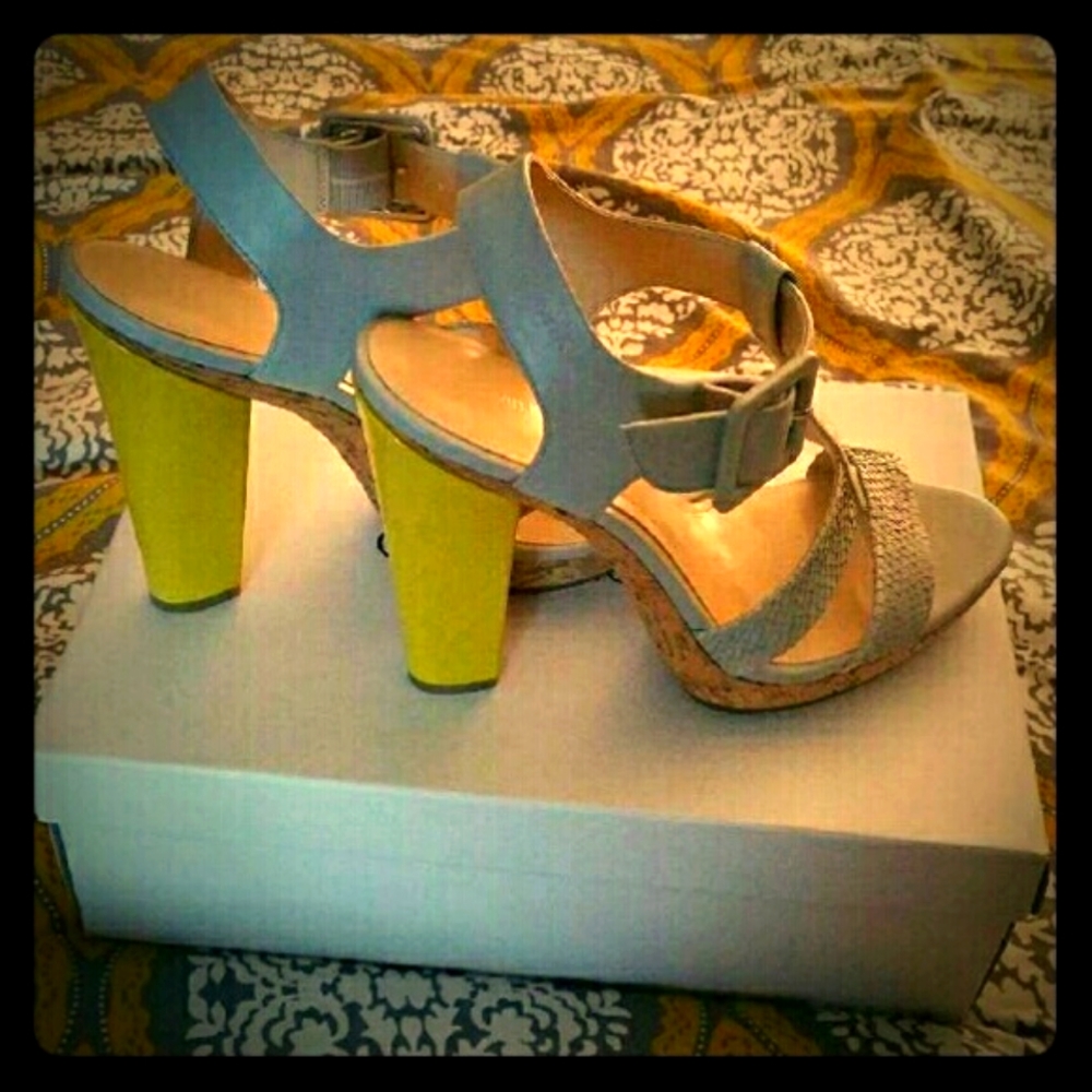 Calvin Klein High Heel TSTRAP Sandal